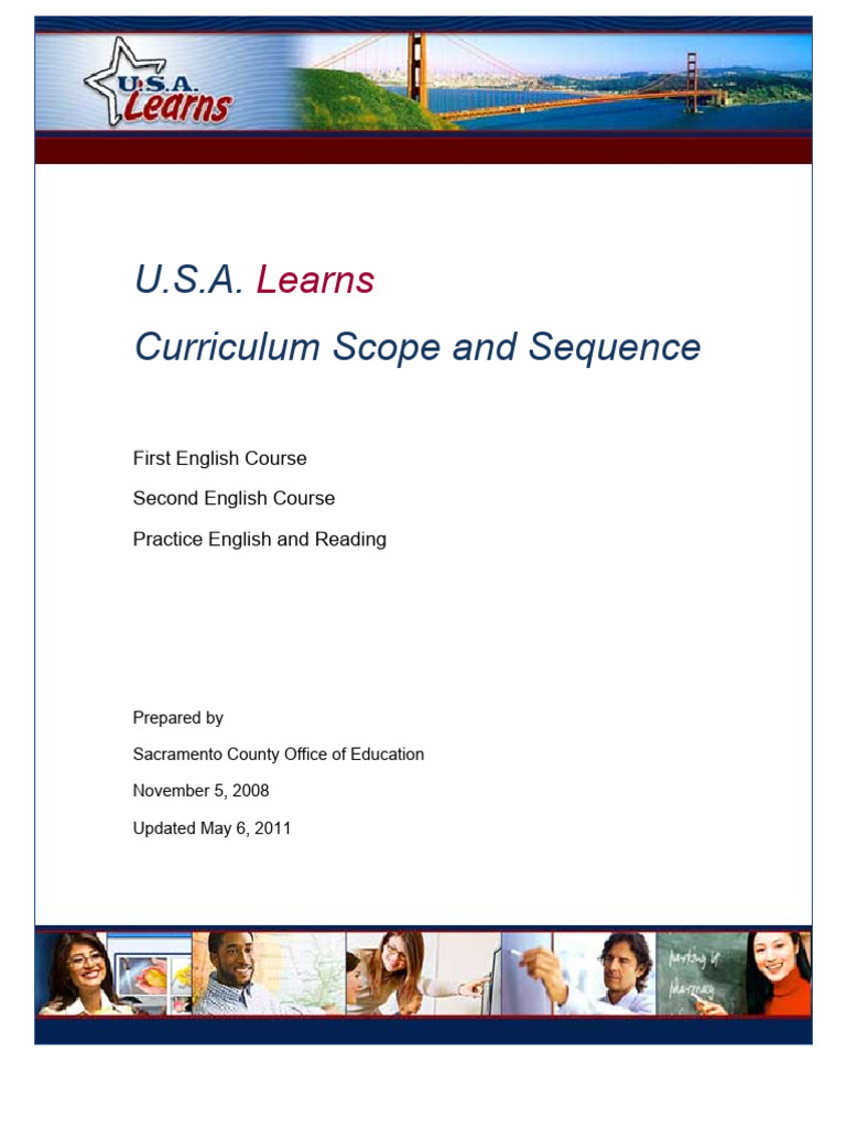 ScopeSequence FIRST English Course | PDF | English As A Second Or ...