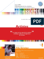 Caran d'Ache - Crayons Couleurs Luminance 6901 - Brochure - 2012