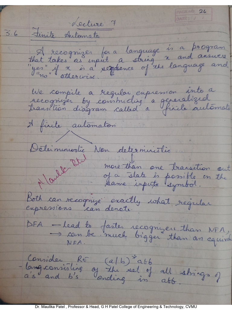Lecture 7 | PDF