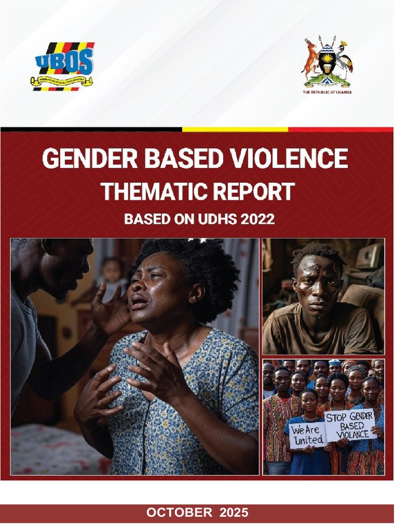 Uganda Gender Based Violence Thematic Report Based On UDHS 2022 | PDF ...