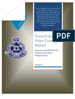 Harm Reduction Police Training Manual