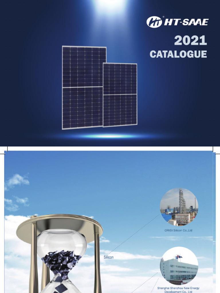 2021 HT Solar Catalogue | PDF | Solar Panel | Photovoltaics