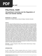 JohnsonKimberley - Political Hair