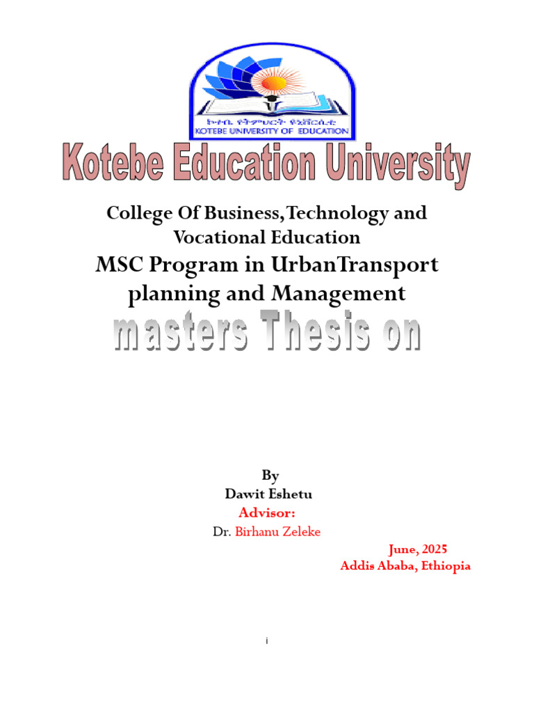 Dawit Final Thesis Submitted May302025 After Defence | PDF ...
