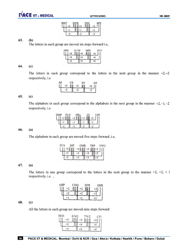 Letter Series 3 | PDF