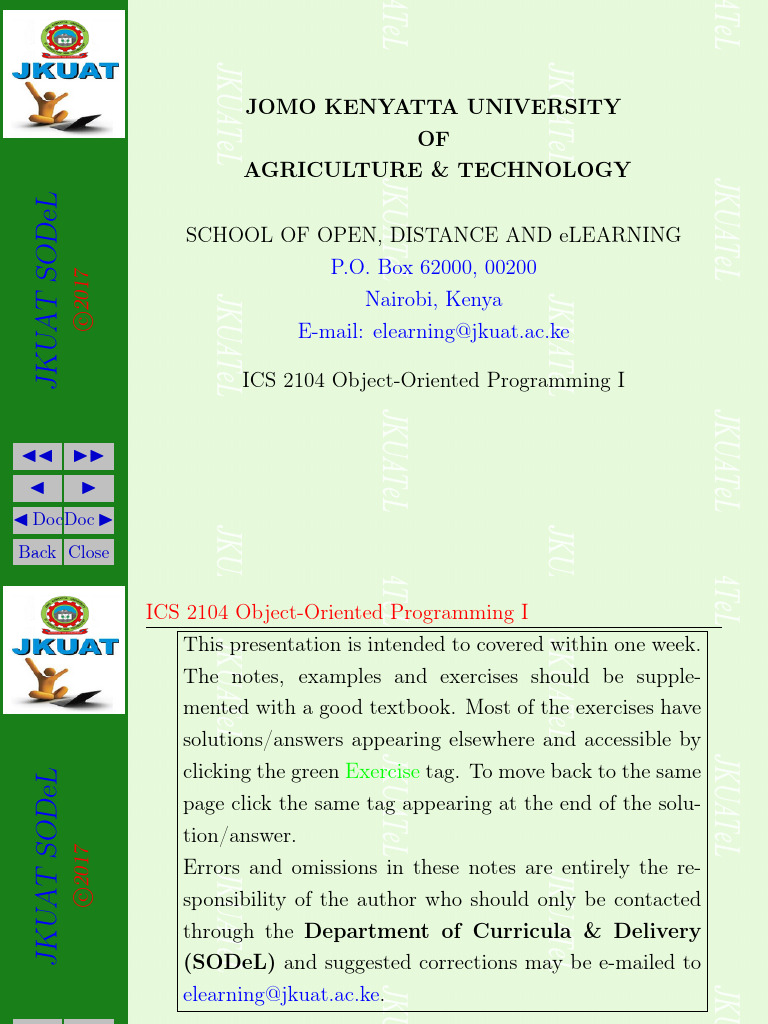 Lesson 1 | PDF | Object Oriented Programming | Inheritance (Object ...