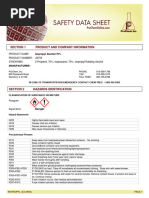 Tesco Window & Glass Cleaner SDS | PDF | Toxicity | Pollution
