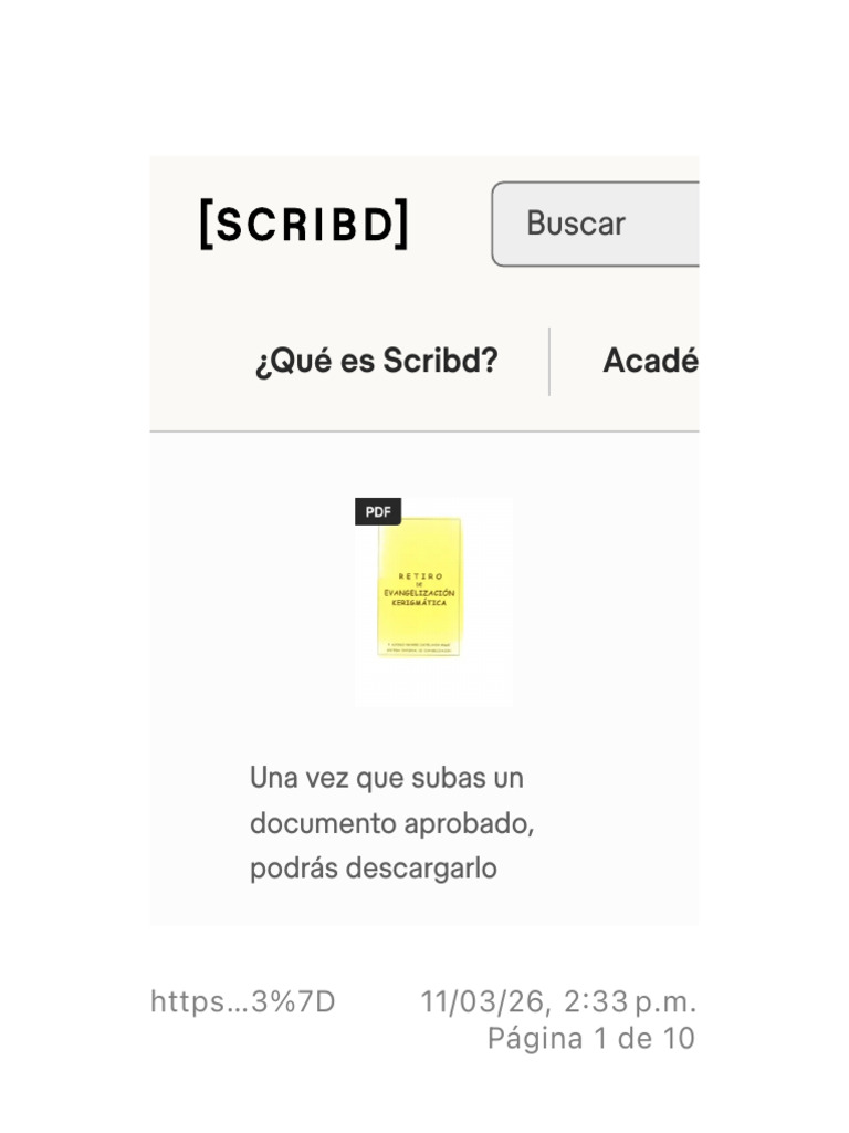 Suba Un Documento - Scribd | PDF | Scribd