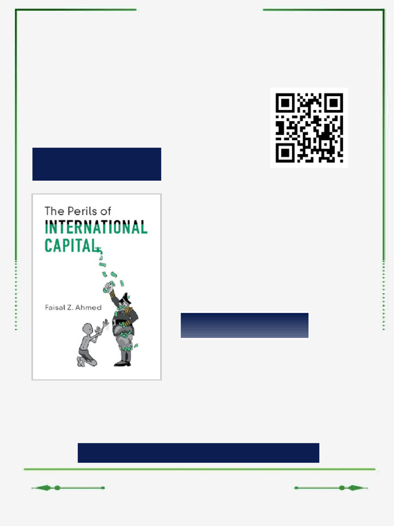 The Perils Of International Capital 1st Edition Faisal Z. Ahmed ebook ...