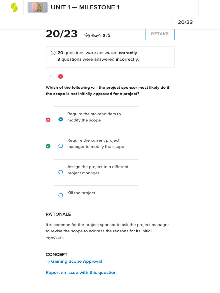 Project Management - Milestone 1 | PDF | Project Management | Business