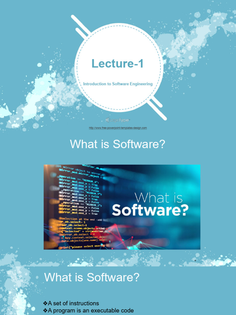 SE Lecture 1 | PDF