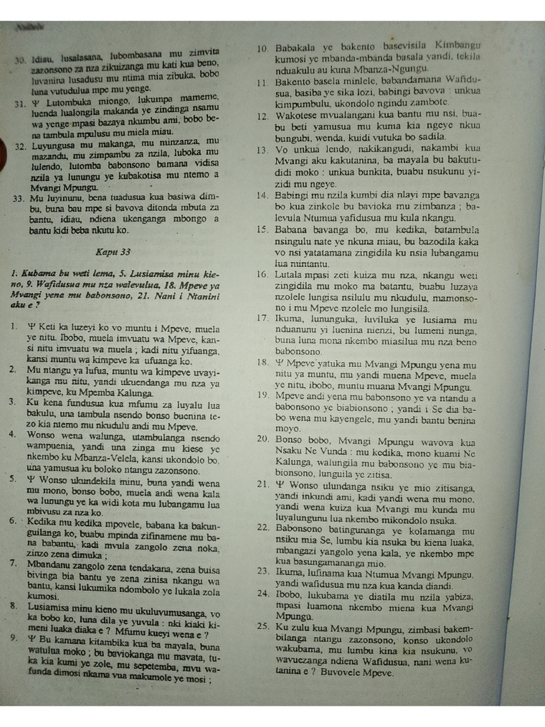 ntuadisi nsimba | PDF