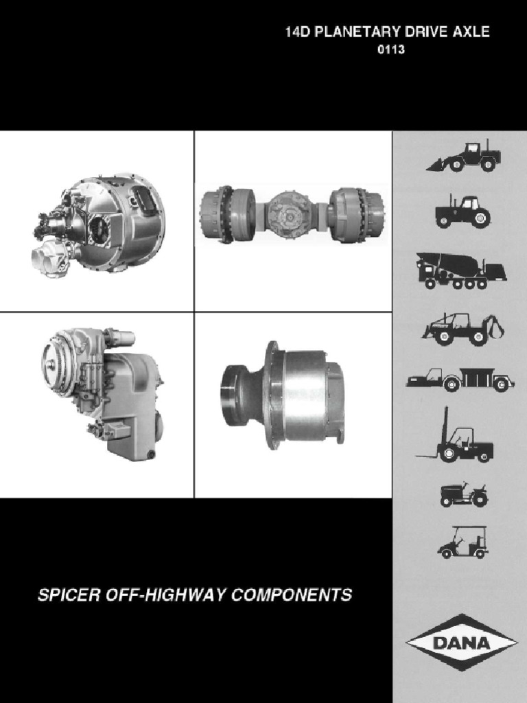 Axle 14D Planetary Drive | PDF