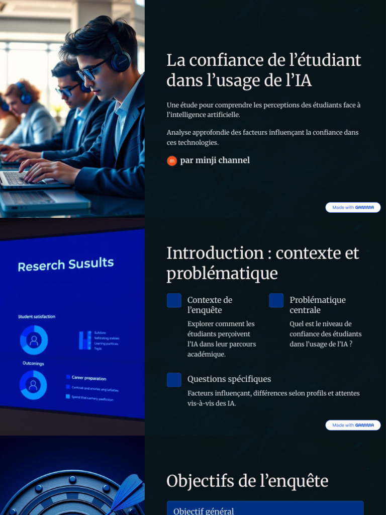 La Confiance de Letudiant Dans Lusage de LIA | PDF