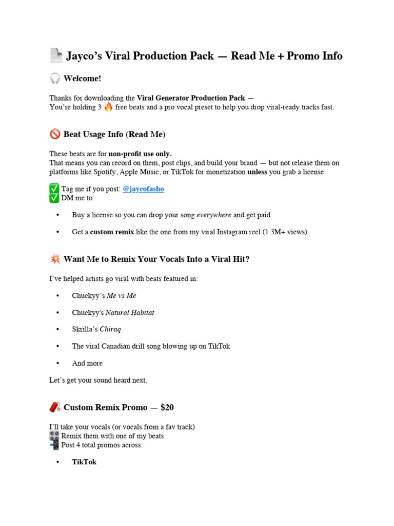 Read Me | PDF