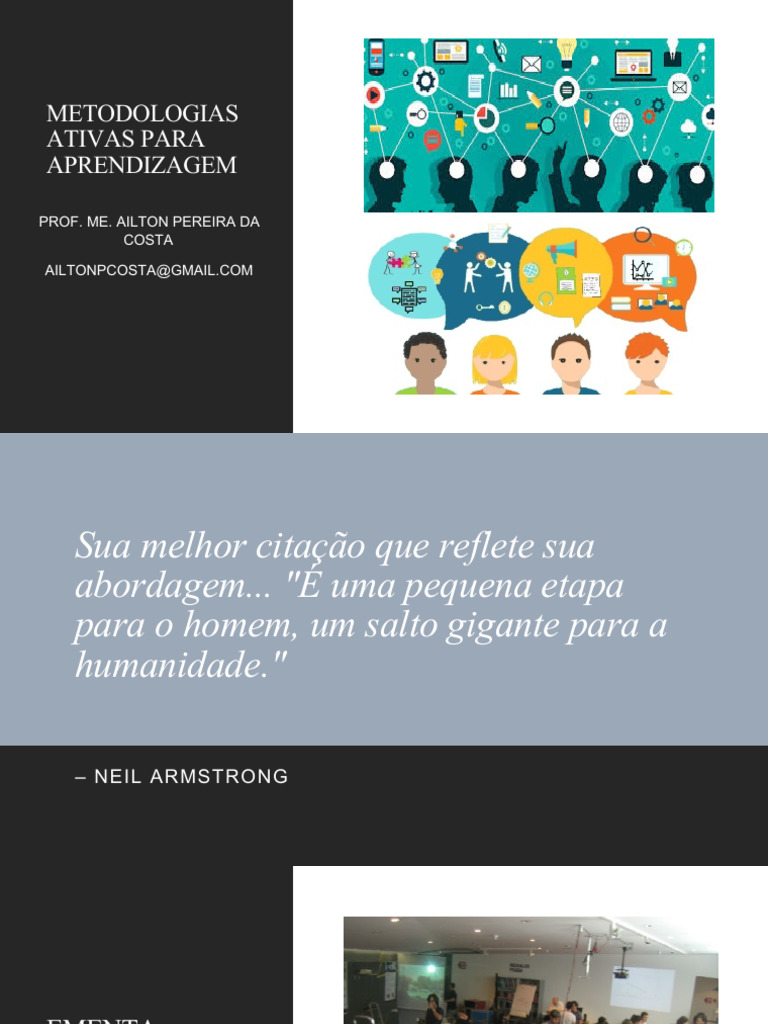 Metodologias para Aprendizagem Ativa | PDF | Aprendizado | Cognição