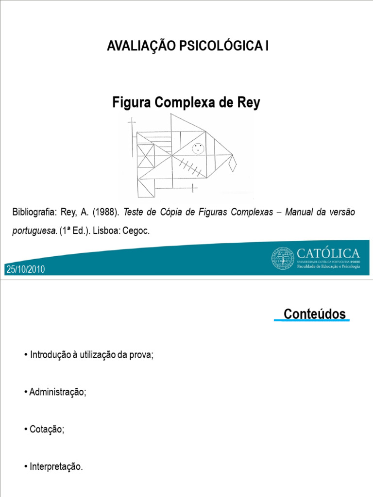 Figura Complexa de Rey | PDF