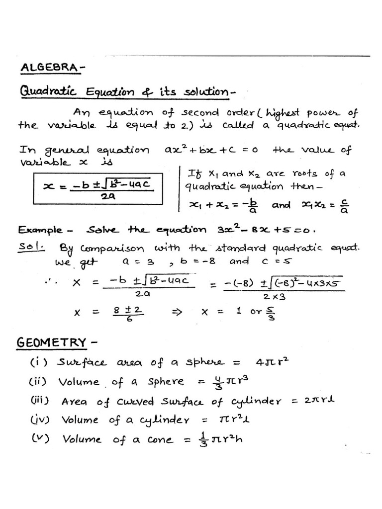 XI - Physics Handwritten Notes | PDF
