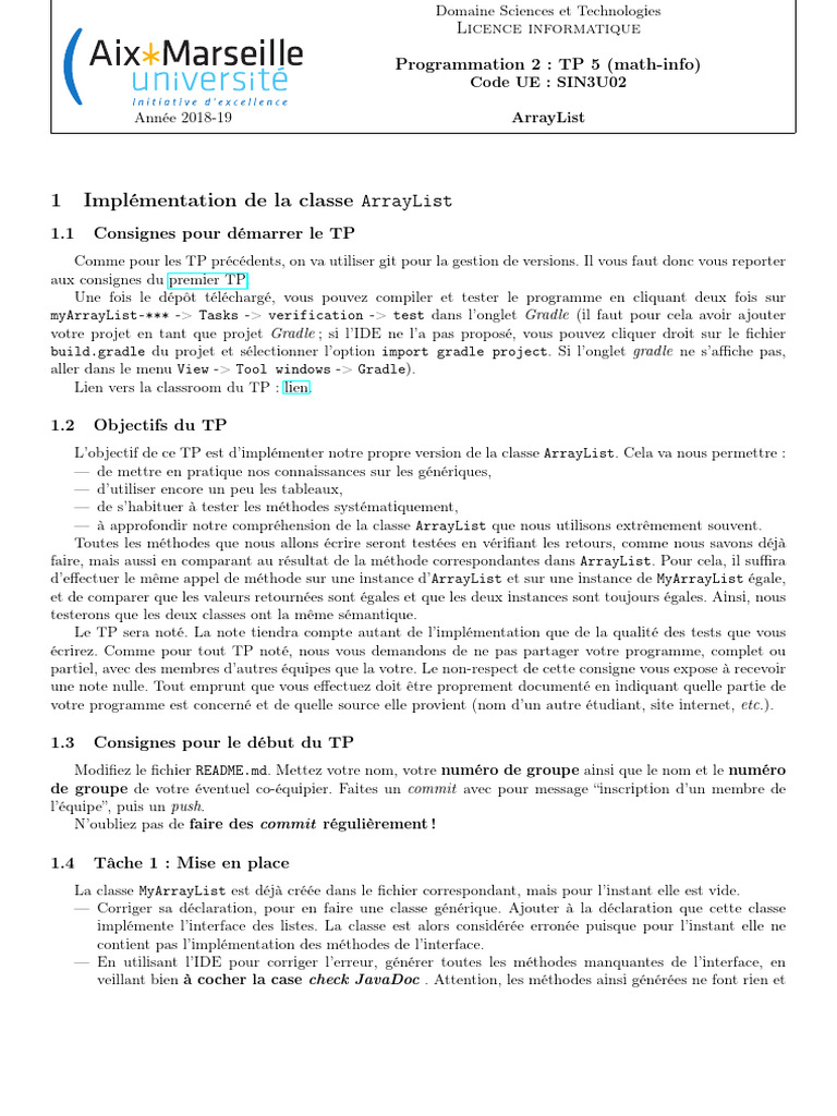 TP 5 Mi | PDF | Programmation informatique | Génie logiciel