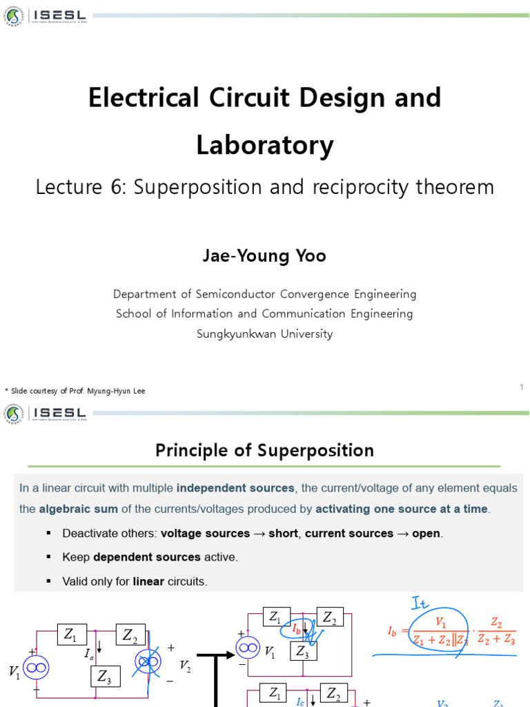 Lecture 6 Principle of Superposition | PDF