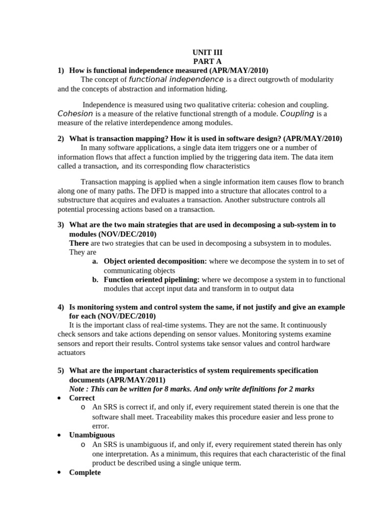 Unit 3 | PDF | Usability | Software Design Pattern