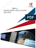 UK Space Agency Annual Report 2012