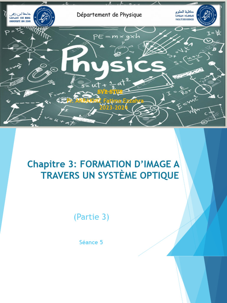 Optique 03 - Partie 03 | PDF | Ingénierie et science du verre ...