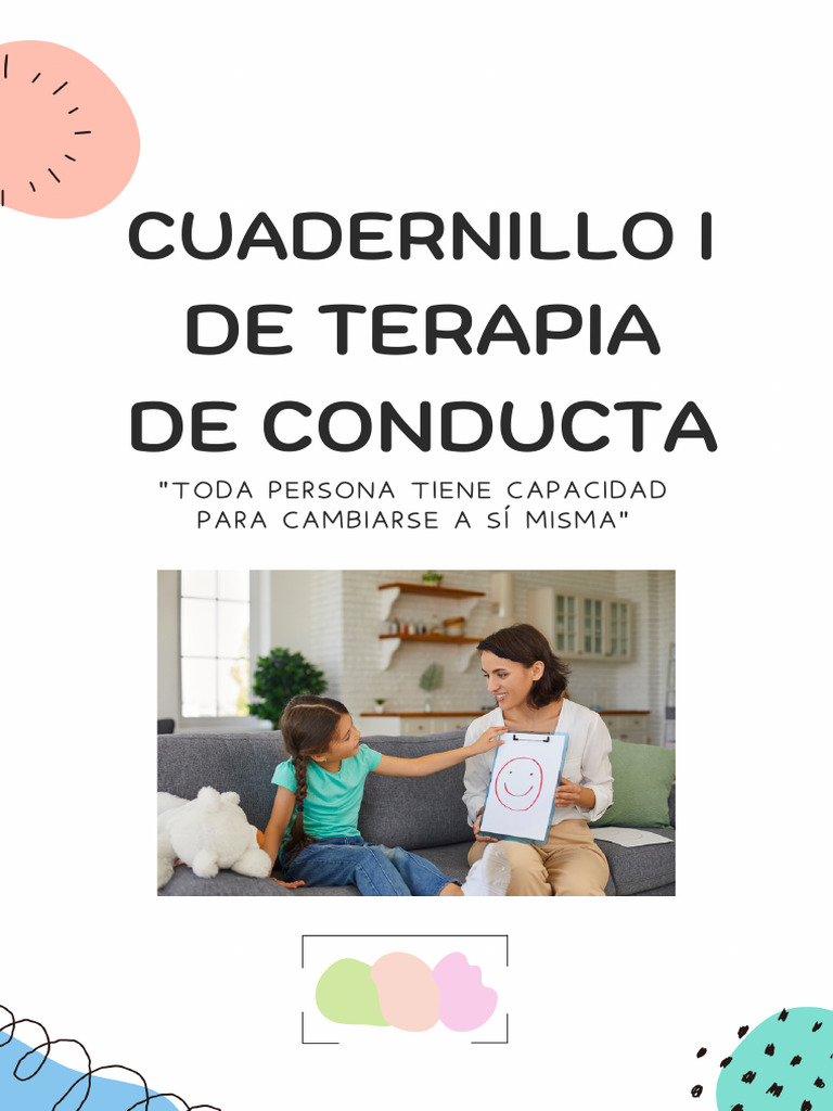 4 - Cuadernillo I de Terapia de Conducta | PDF