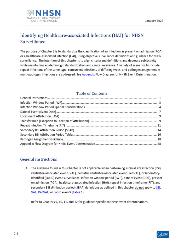 2psc Identifyinghais Nhsncurrent | PDF | Urinary Tract Infection ...
