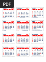 Calendario 2026 Argentina con Feriados | PDF