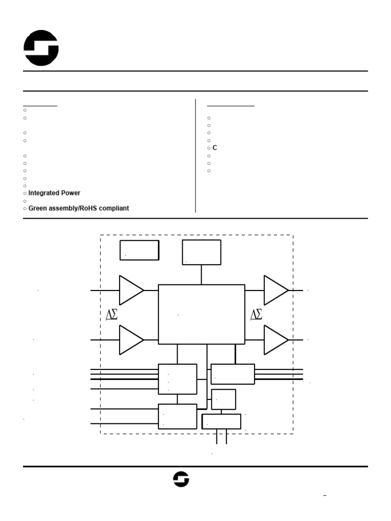 FV1 Reverb IC Datasheet | PDF | Capacitor | Electronic Filter
