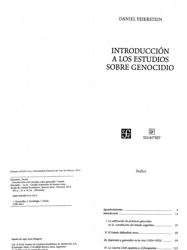 Feierstein El Colonialismo Francés y Las Guerras de Contrainsurgencia | PDF