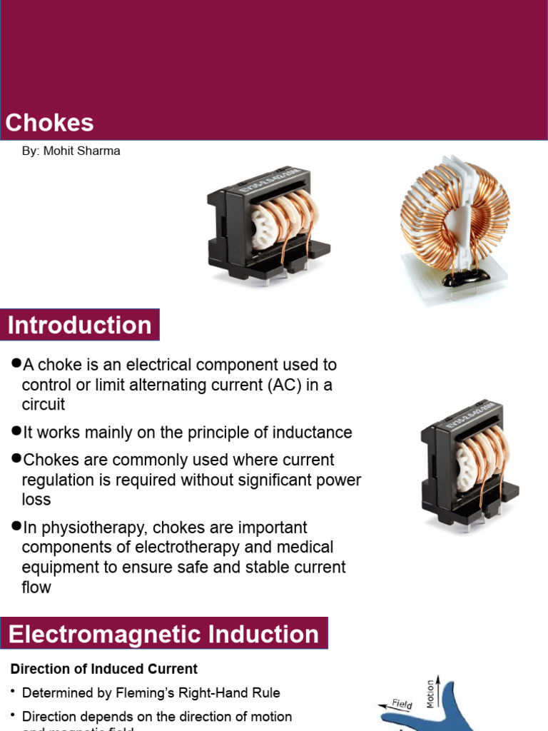 Chokes | PDF | Inductor | Inductance