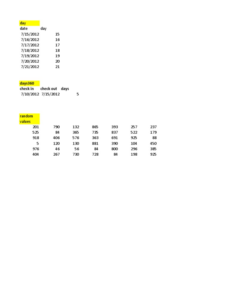 New Formulas | PDF
