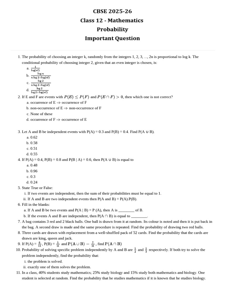 Selfstudys Com File | PDF | Probability | Mathematics