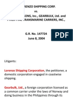 Lorenzo Shipping Case