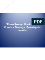 Kleen Sweep' Marketing & Creative Strategy