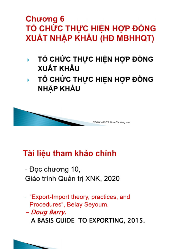 2021 QT XNK Ch 6 | PDF
