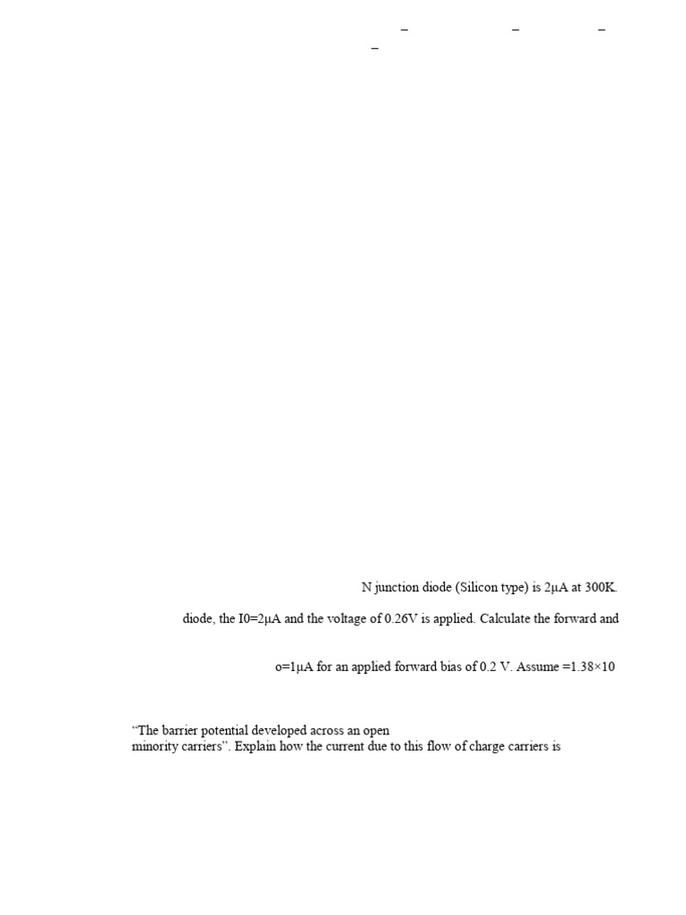 Edc Previous Questions | PDF