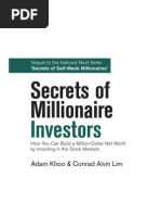 Download Secrets of Millionaire Investors by Madhi Indran SN101119562 doc pdf