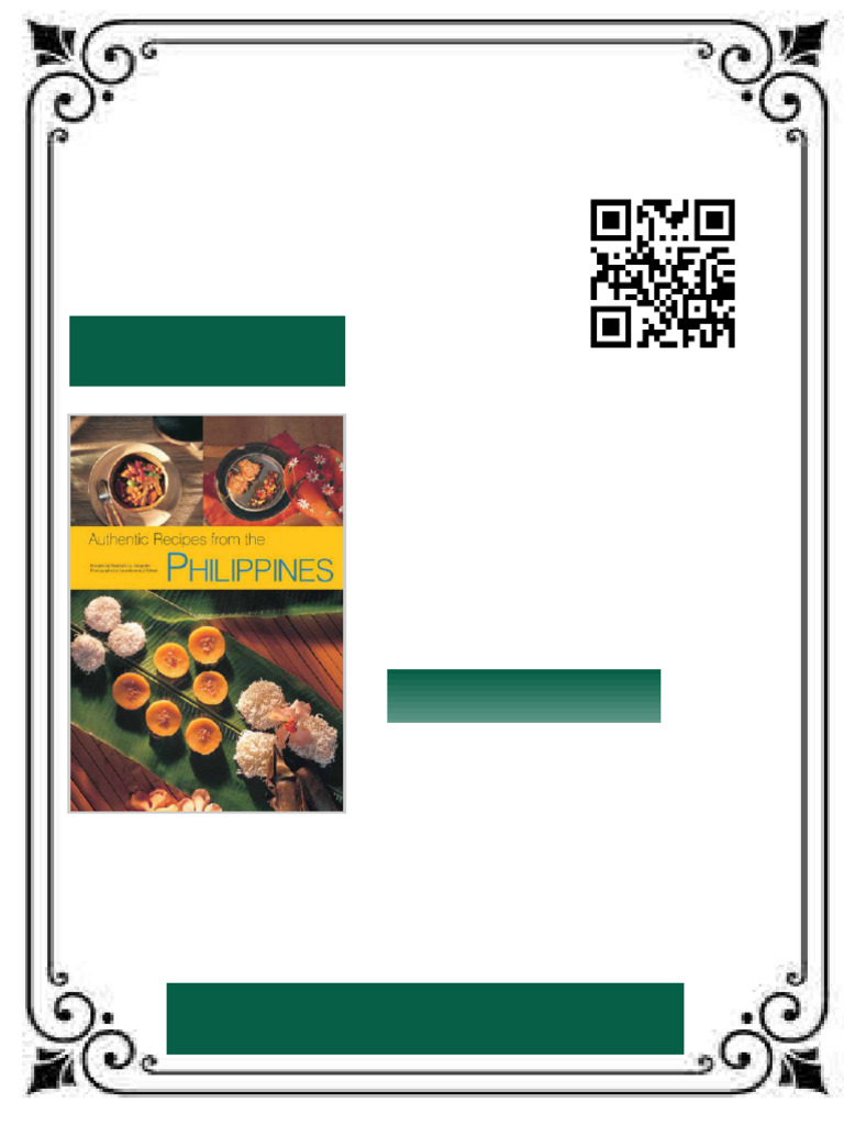 Authentic Recipes From The Philippines Alejandro Ebook Testbank ...