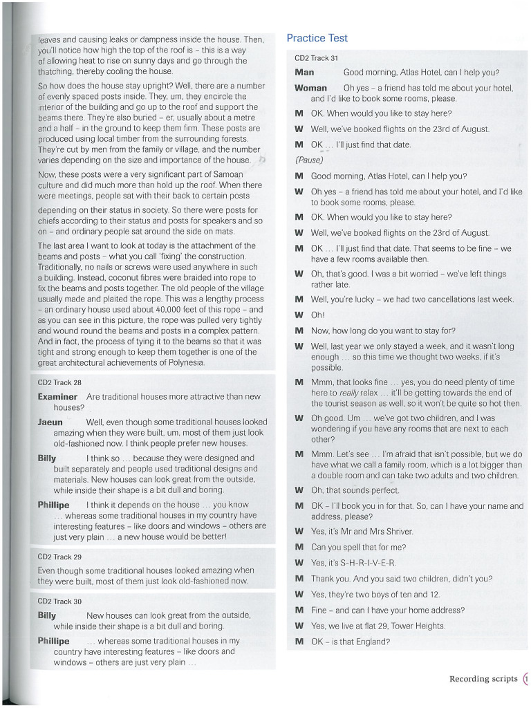 Day 22 - Listening - Script | PDF