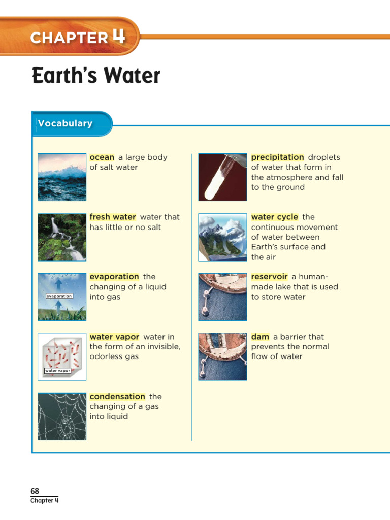 Earth Water | PDF | Atmosphere Of Earth | Cloud