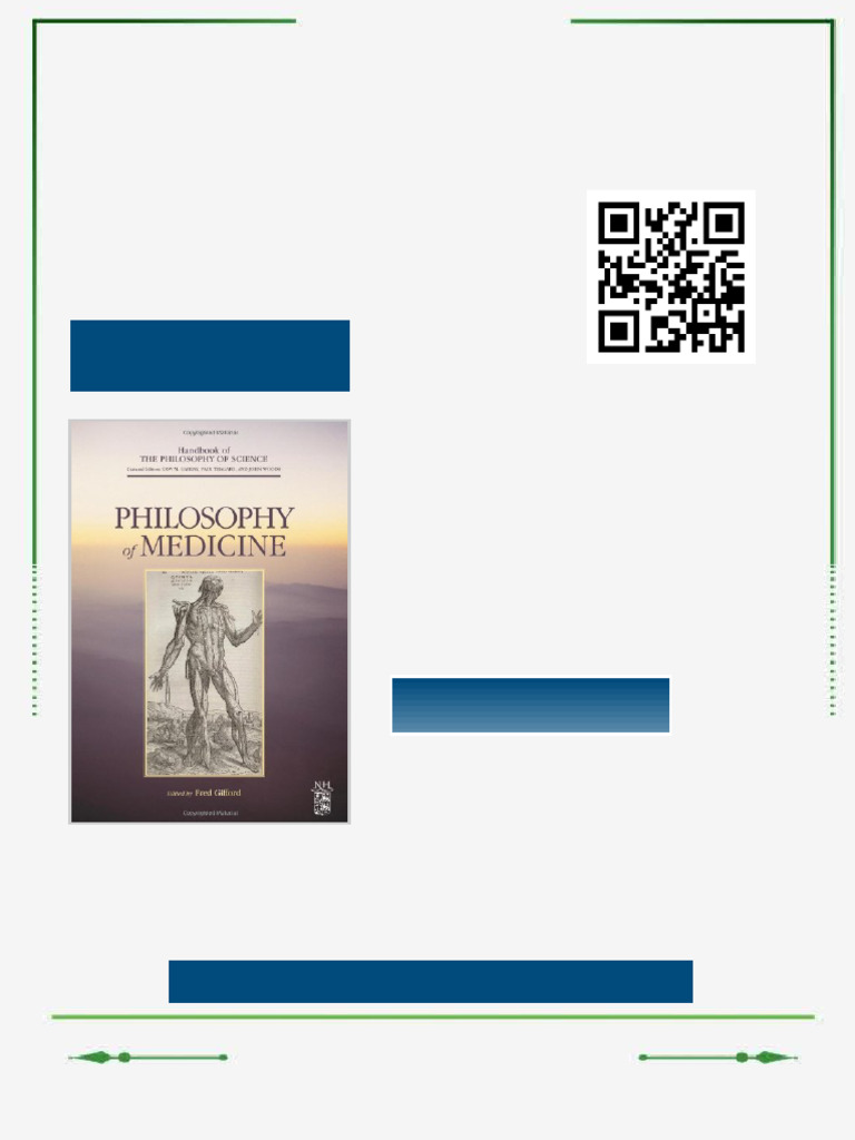 Philosophy of Medicine 1st Edition Fred Gifford Ebook Testbank ...