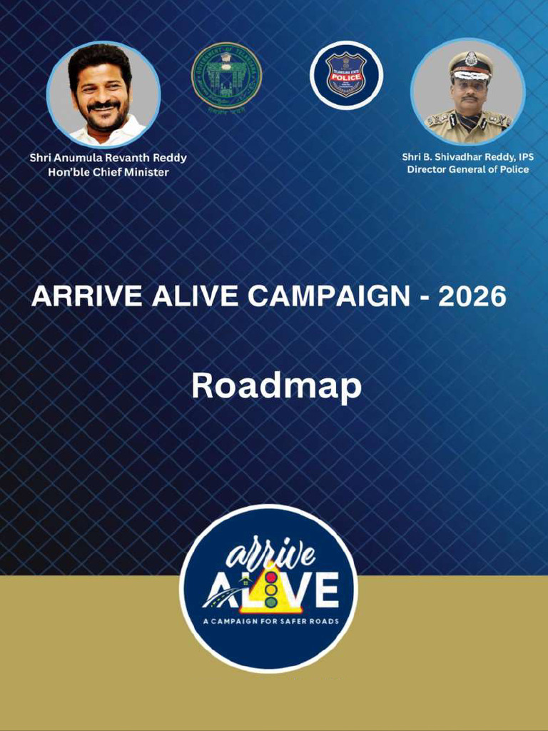 Arrive Alive - 2026 Traffic | PDF | Traffic Collision | Road Safety
