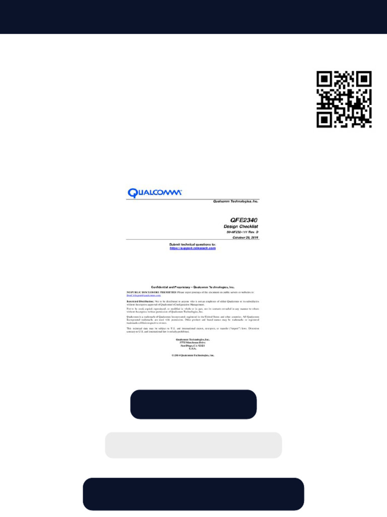 QFE2340 Design Checklist Qualcomm Technologies Inc. eBook downloadable ...