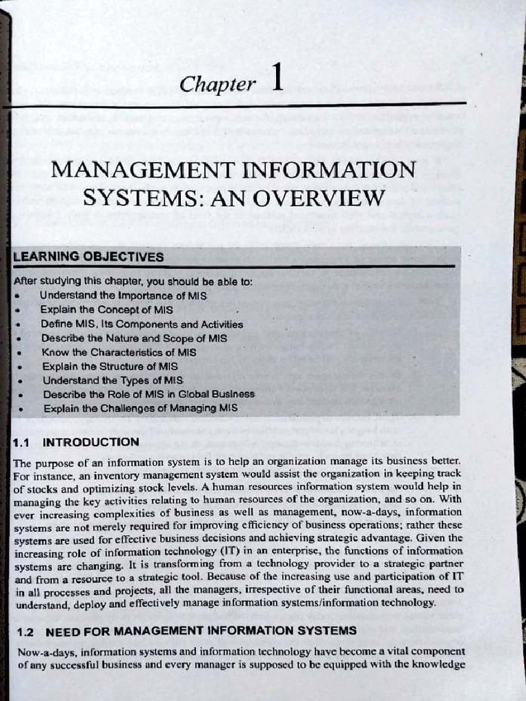 MIS Book 1 258 Compressed | PDF