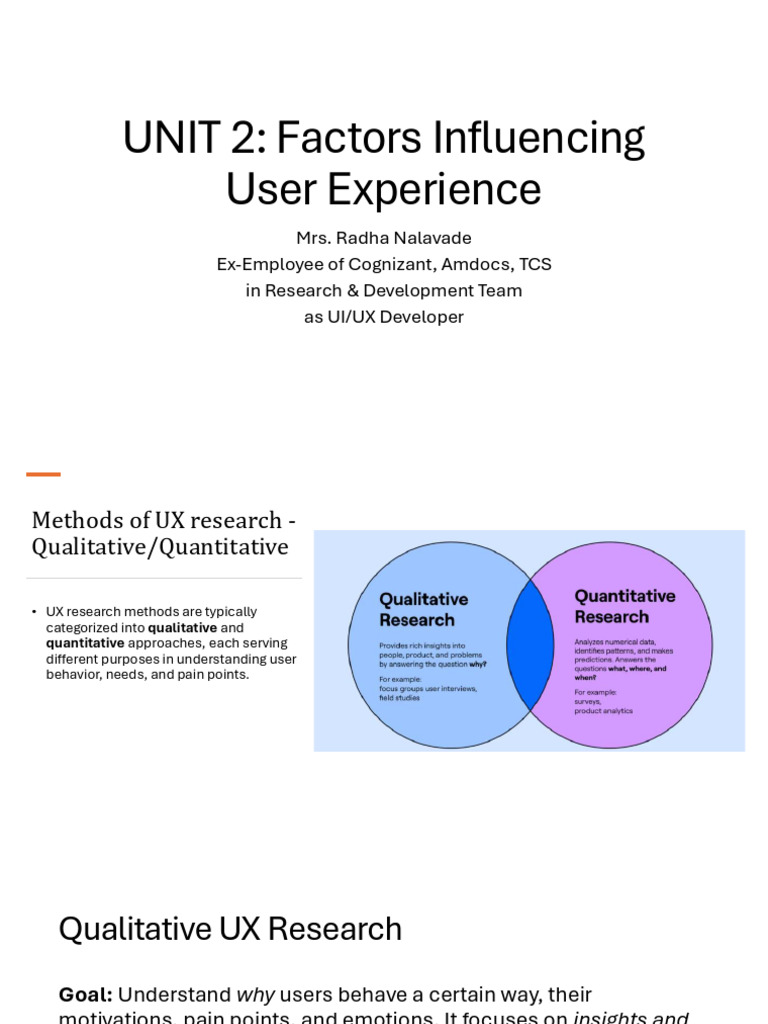 Qualitative Quantitative | PDF | Usability | Qualitative Research