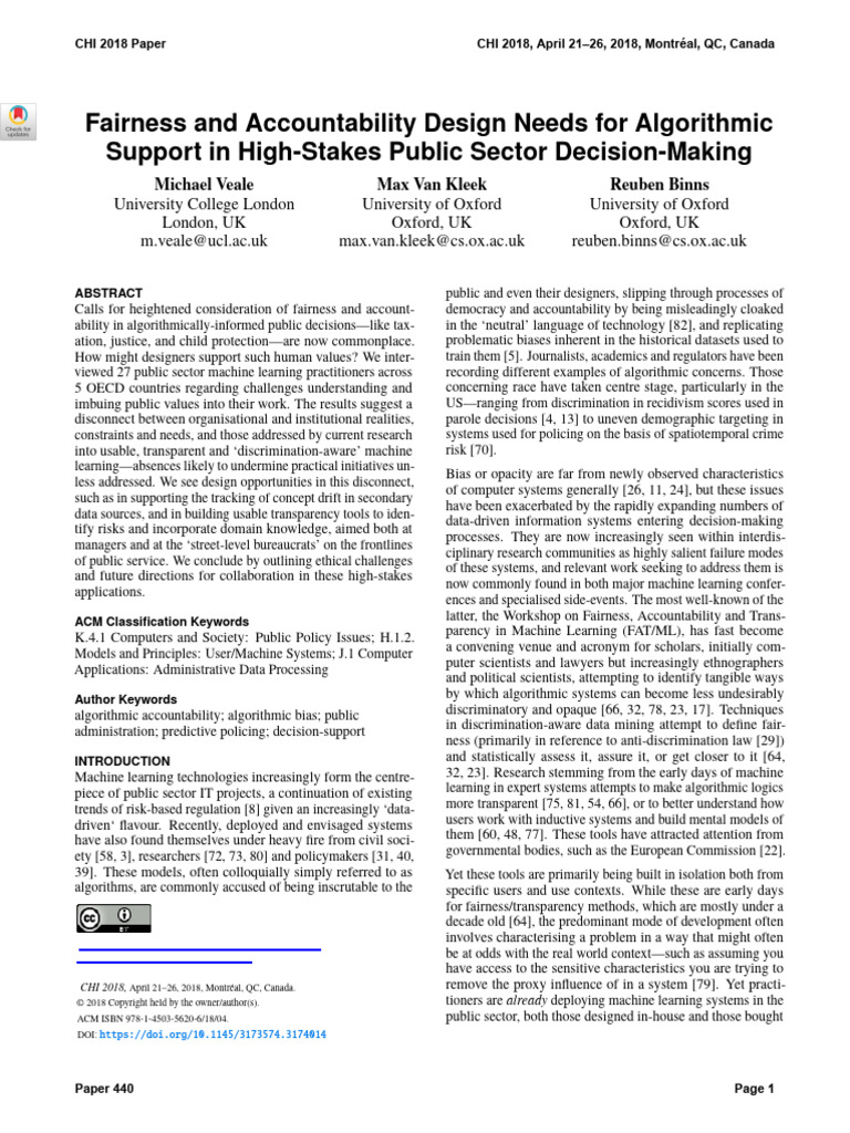 Fairness | PDF | Machine Learning