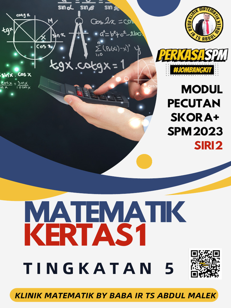 Modul Pecutan SPM 2023 Siri 2 Matematik Kertas 1 231207 201731 | PDF
